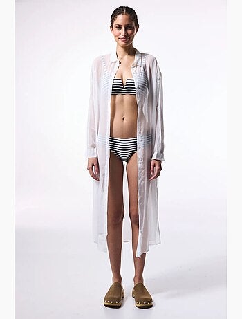 Iyos chemise longue en chiffon penti