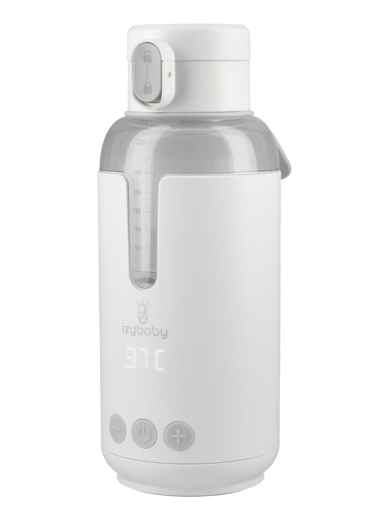 Izybaby - Chauffe-biberon Nomad Blanc - Kiabi