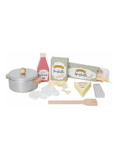 JaBaDaBaDo | Jouet en bois - dinette - Pâtes - Kiabi