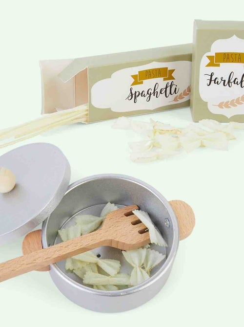 JaBaDaBaDo | Jouet en bois - dinette - Pâtes - Kiabi