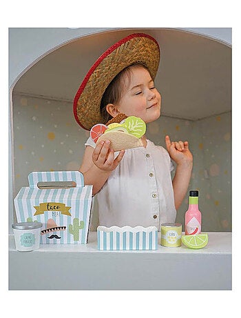 JaBaDaBaDo | Jouet en Bois - Dinette - Set Tacos