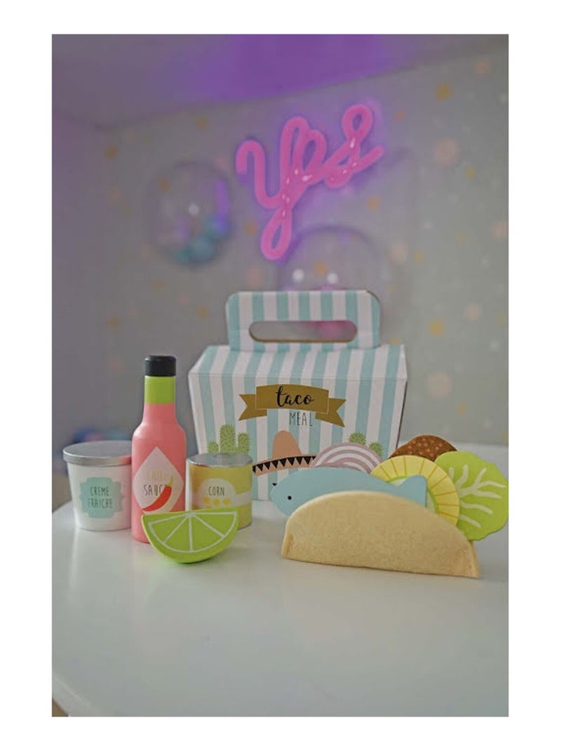 JaBaDaBaDo | Jouet en Bois - Dinette - Set Tacos Multicolore - Kiabi