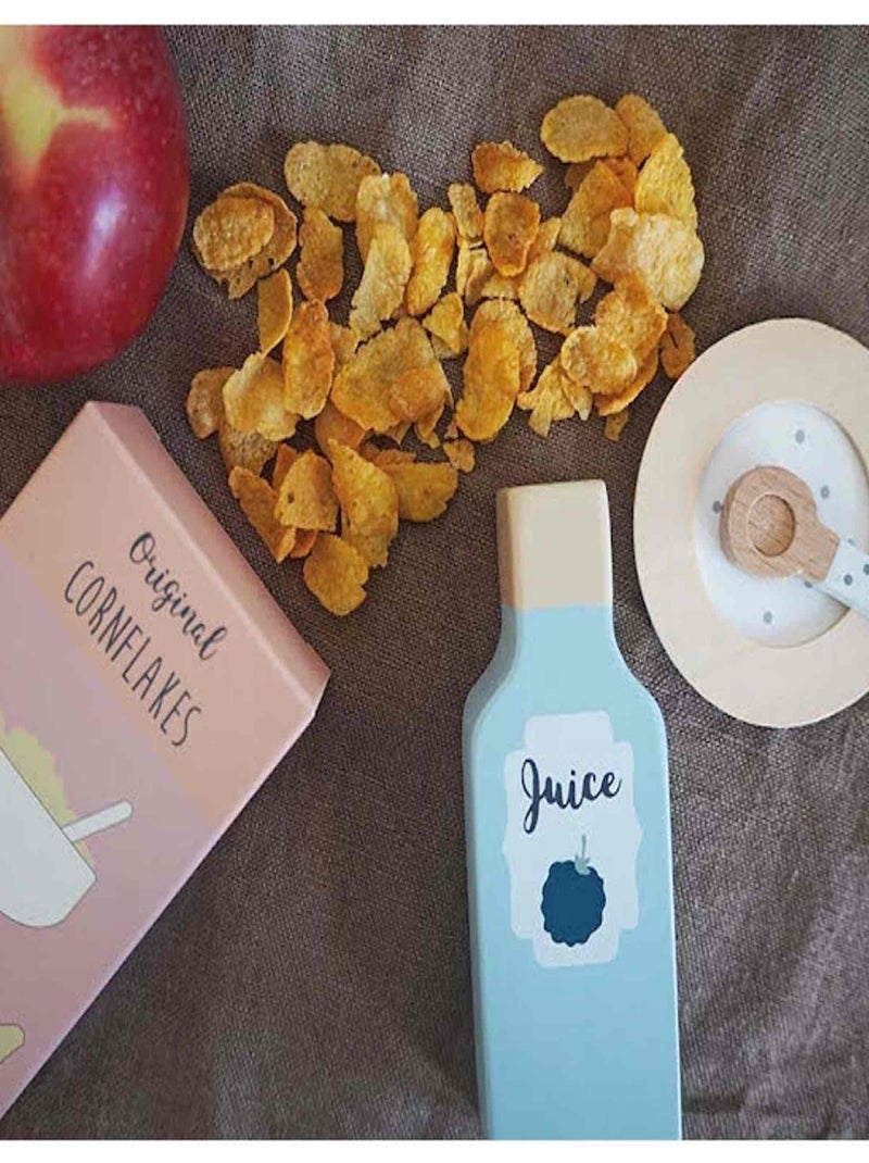 JaBaDaBaDo | Jouet en bois - Etagère avec épicerie Gris - Kiabi