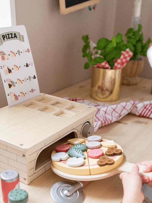 JaBaDaBaDo | Jouet en bois - Four à Pizza - Kiabi