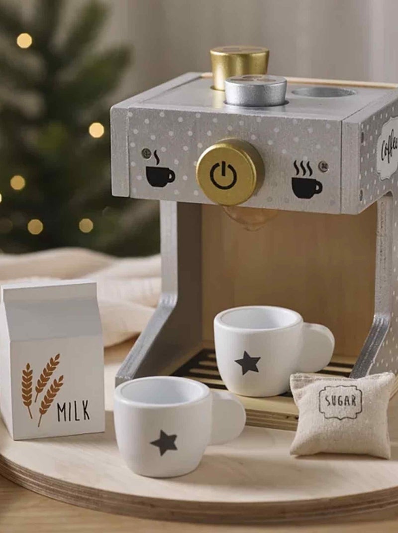 JaBaDaBaDo | Jouet en bois - Machine à café Gris - Kiabi