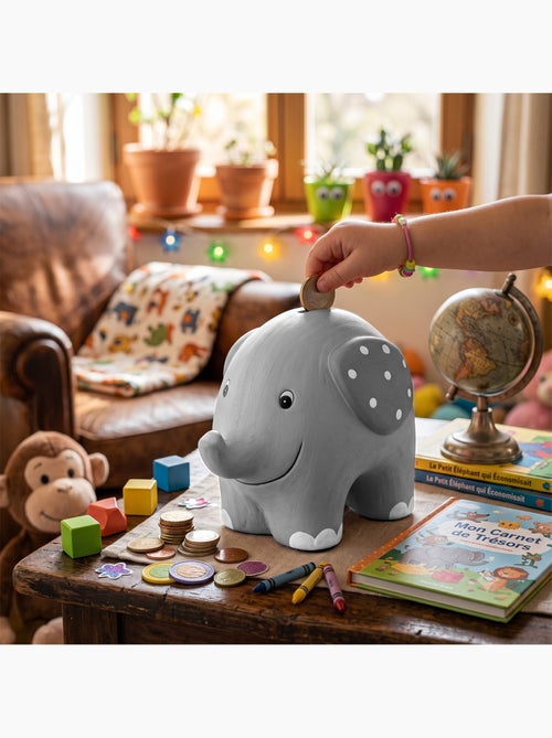 Jabadabado | tirelire éléphant en céramique pour enfant - Kiabi Jabadabado | tirelire éléphant en céramique pour enfant - Kiabi