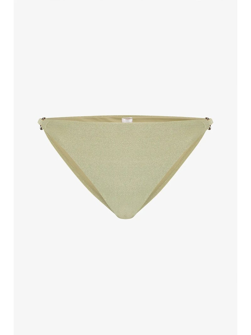 Jadira slip de bikini à boucle latérale penti Vert menthe - Kiabi
