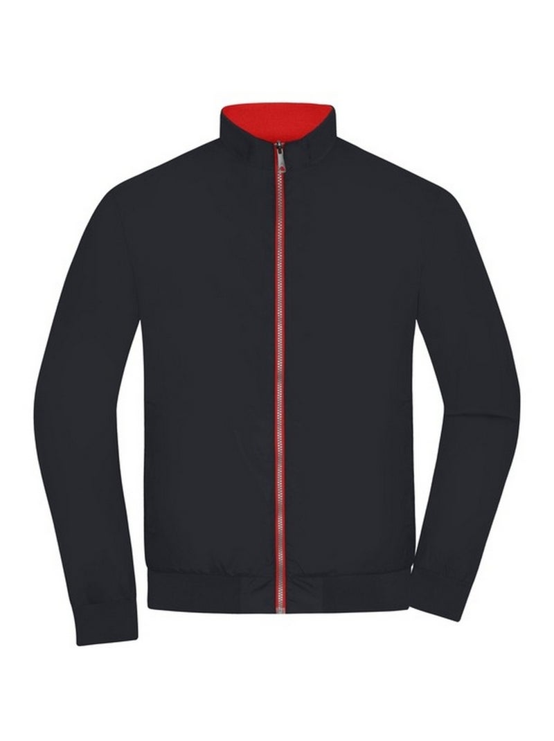 James and Nicholson - Blouson Rouge brique - Kiabi