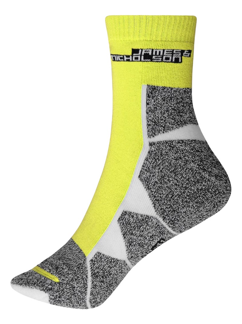 James and Nicholson - Chaussettes de sport Jaune foncé - Kiabi