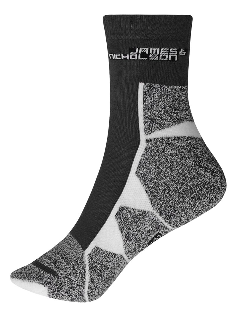 James and Nicholson - Chaussettes de sport Noir Blanc - Kiabi