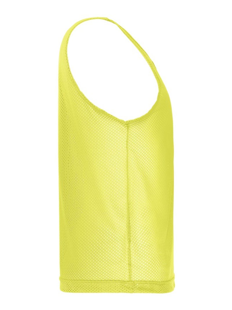 James and Nicholson - Débardeur motif/style uni TEAM Jaune - Kiabi