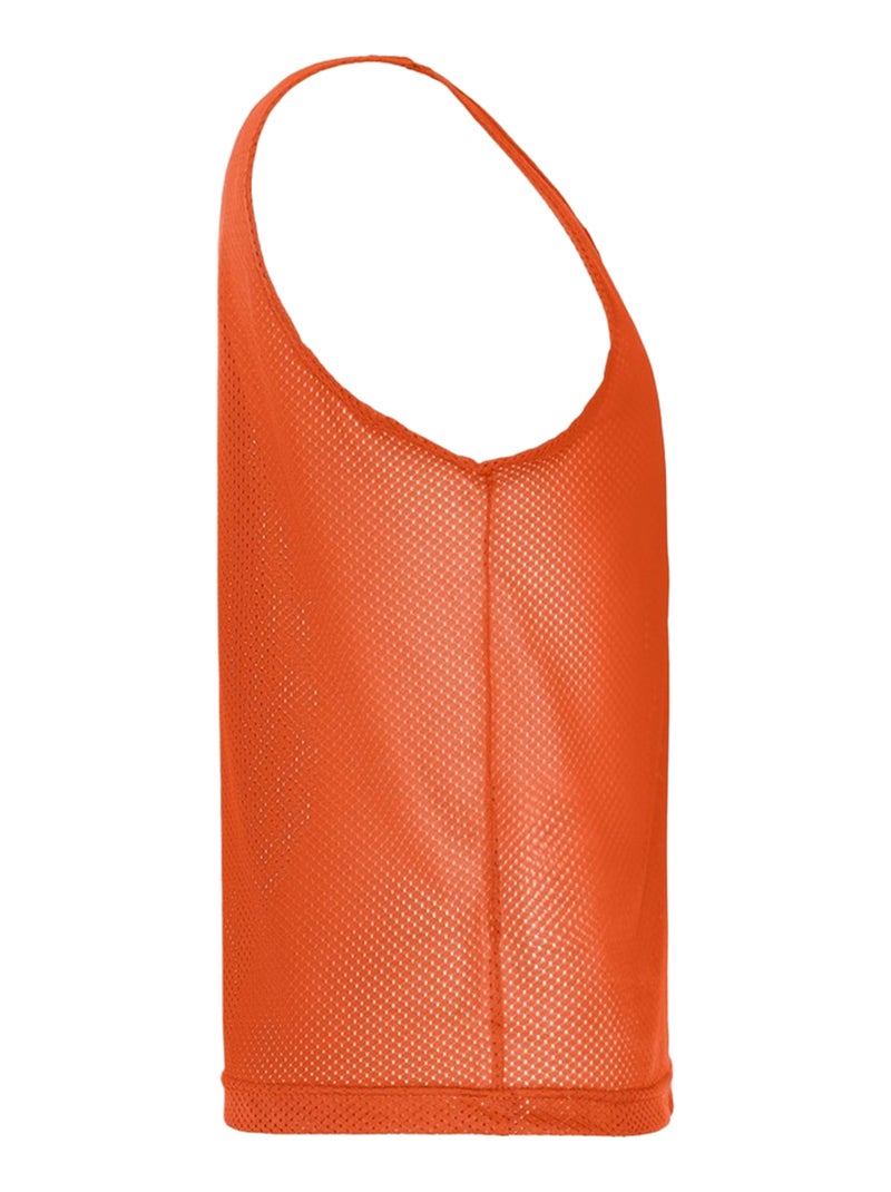 James and Nicholson - Débardeur motif/style uni TEAM Orange - Kiabi