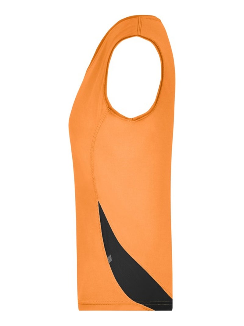 James and Nicholson - Débardeur Orange - Kiabi