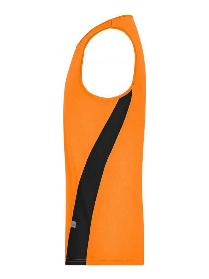 James and Nicholson - Débardeur Orange - Kiabi