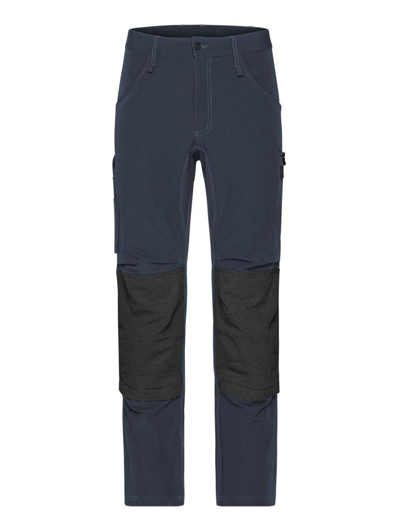 James and Nicholson - Pantalon de travail Gris Noir - Kiabi