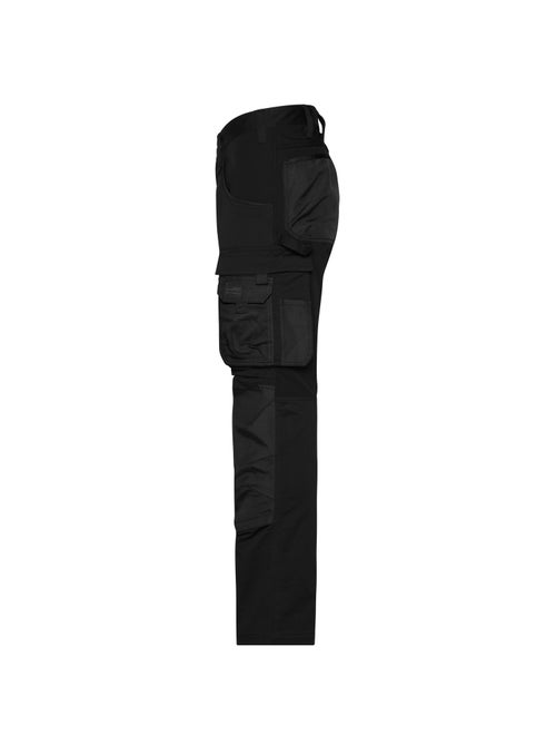 James and Nicholson - Pantalon de travail motif/style uni - Kiabi