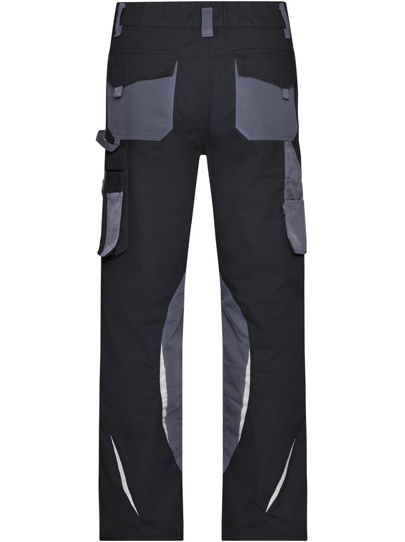 James and Nicholson - Pantalon de travail Noir Noir - Kiabi