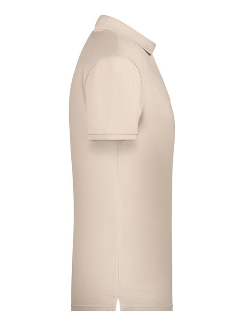 James and Nicholson - Polo BASIC Beige gris - Kiabi