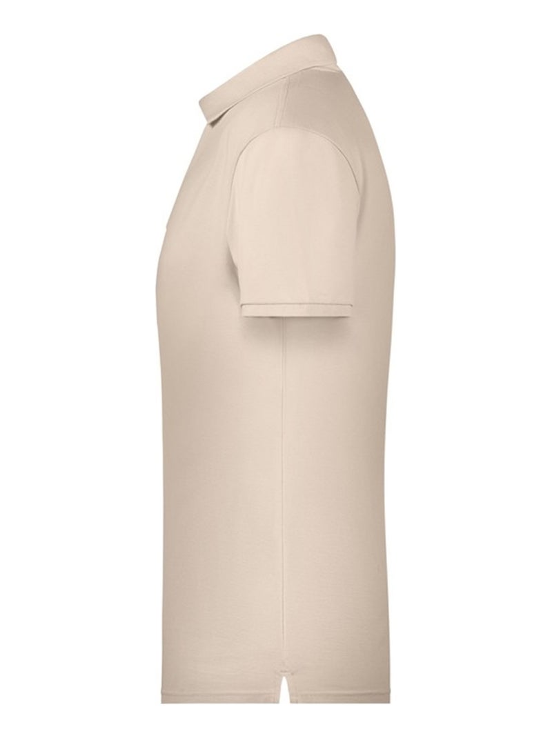 James and Nicholson - Polo BASIC Beige gris - Kiabi