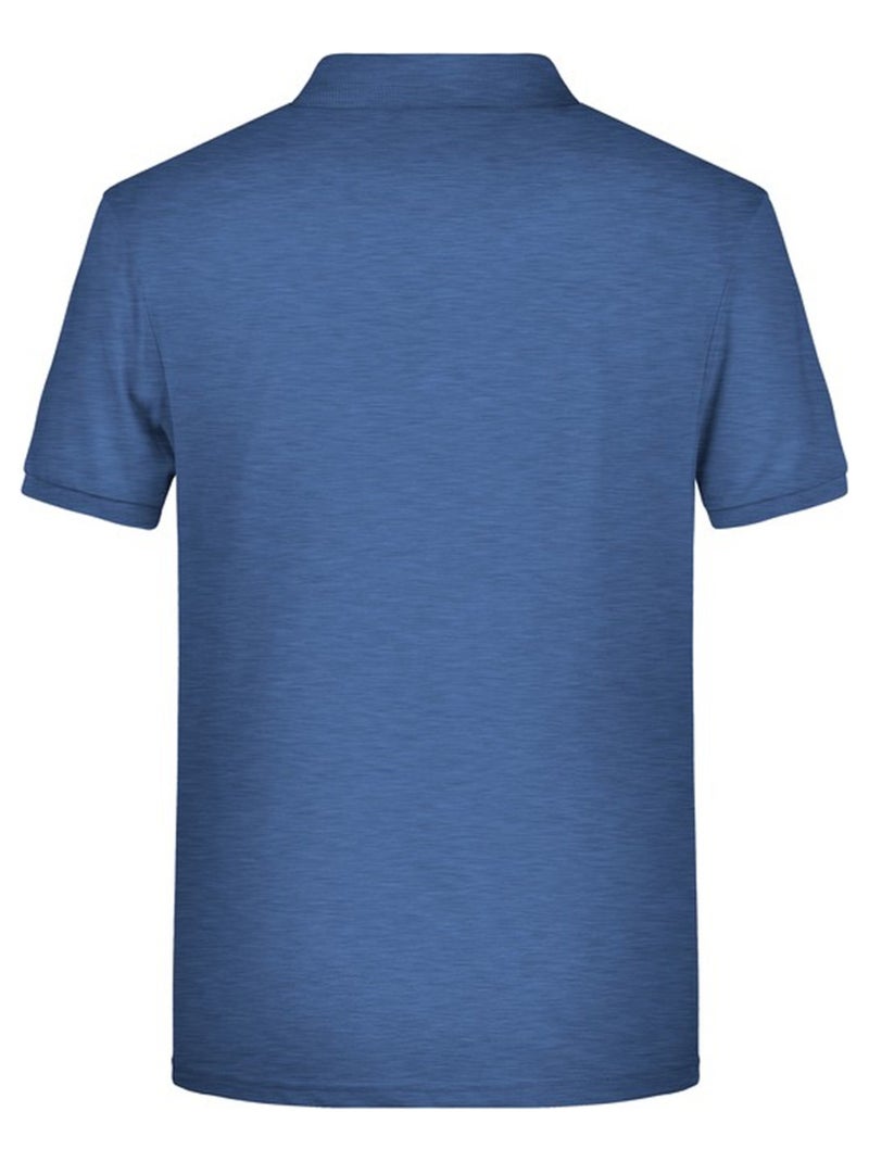 James and Nicholson - Polo BASIC Bleu azur - Kiabi
