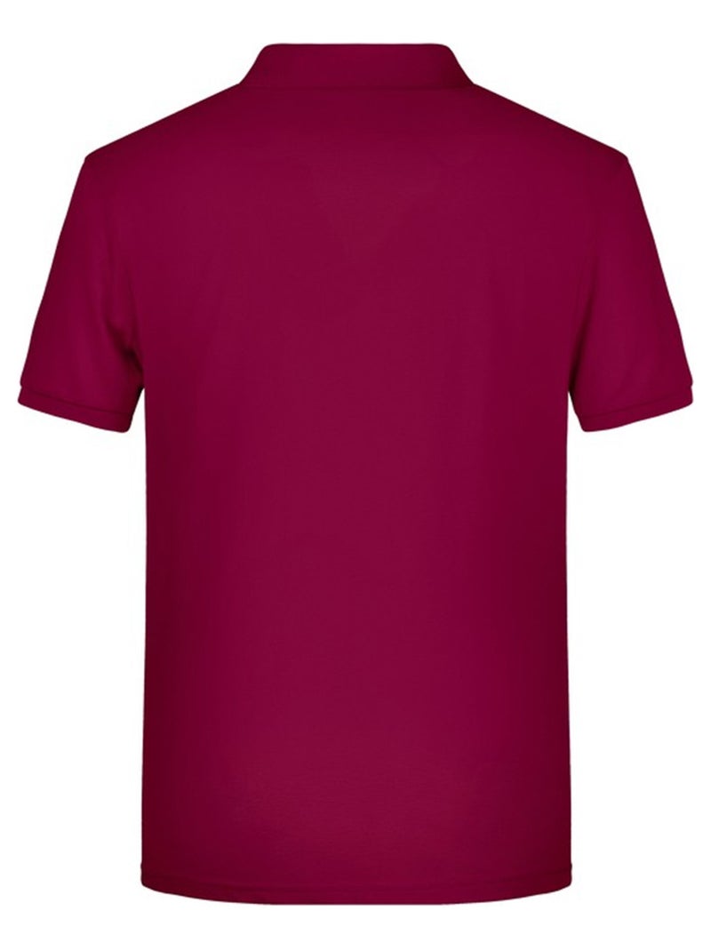 James and Nicholson - Polo BASIC Bordeaux - Kiabi