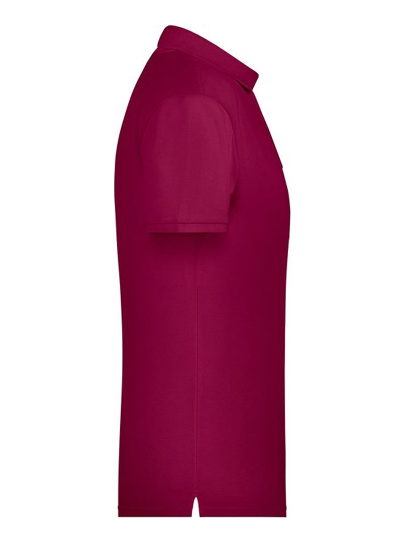 James and Nicholson - Polo BASIC Bordeaux - Kiabi