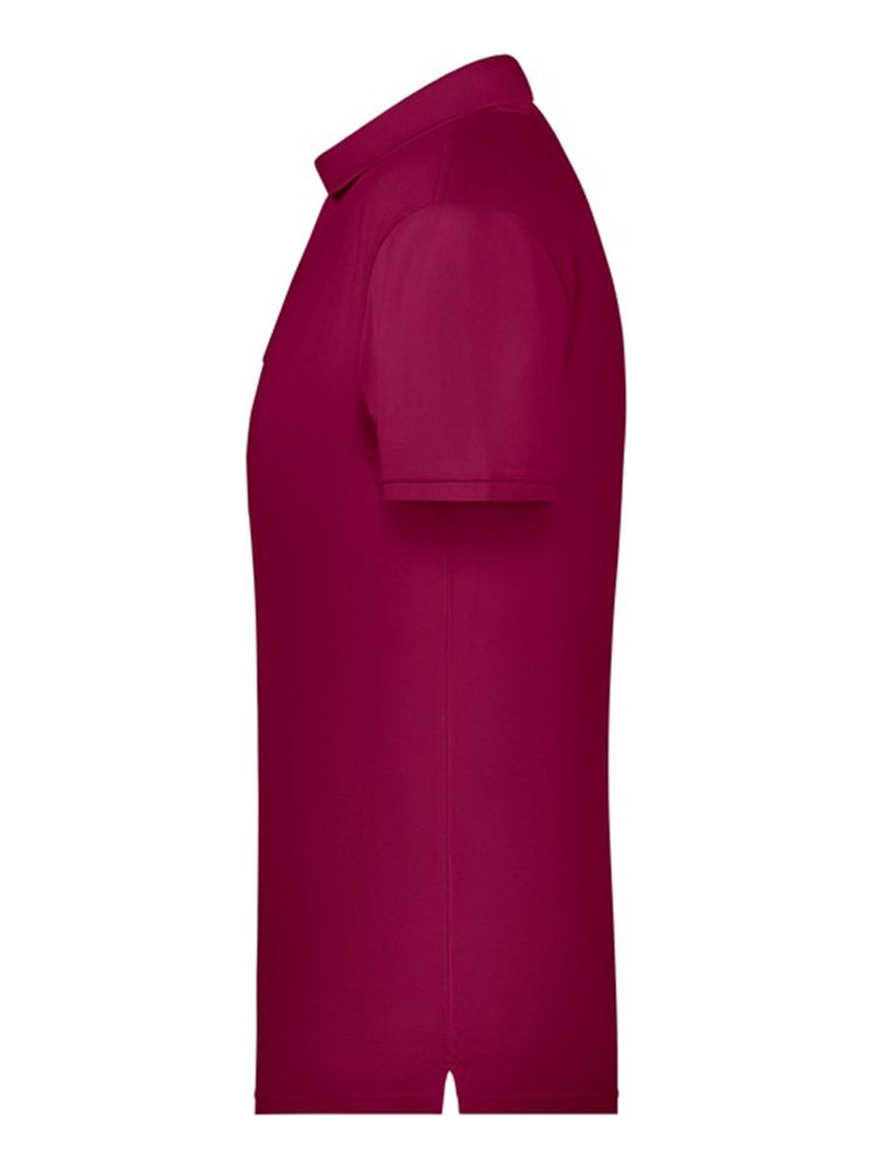 James and Nicholson - Polo BASIC Bordeaux - Kiabi