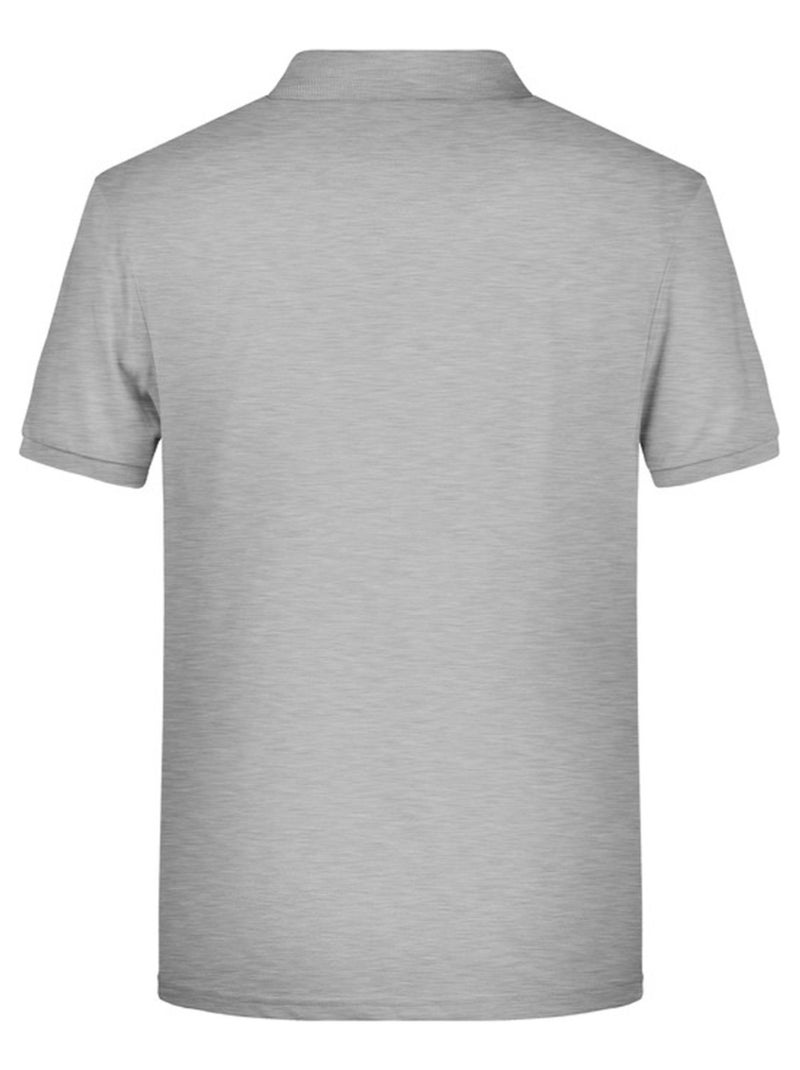 James and Nicholson - Polo BASIC Gris chiné - Kiabi
