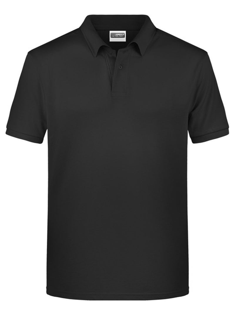 James and Nicholson - Polo BASIC Noir - Kiabi
