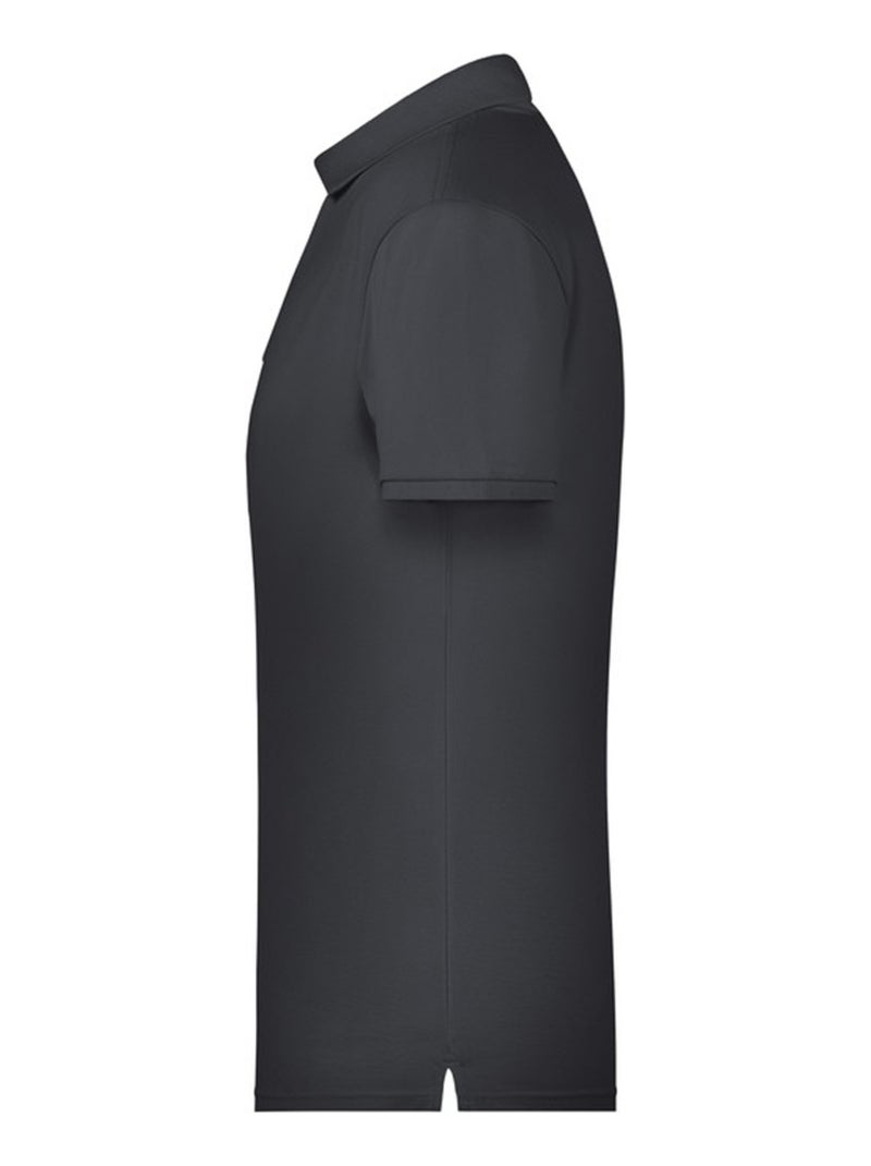 James and Nicholson - Polo BASIC Noir Gris - Kiabi