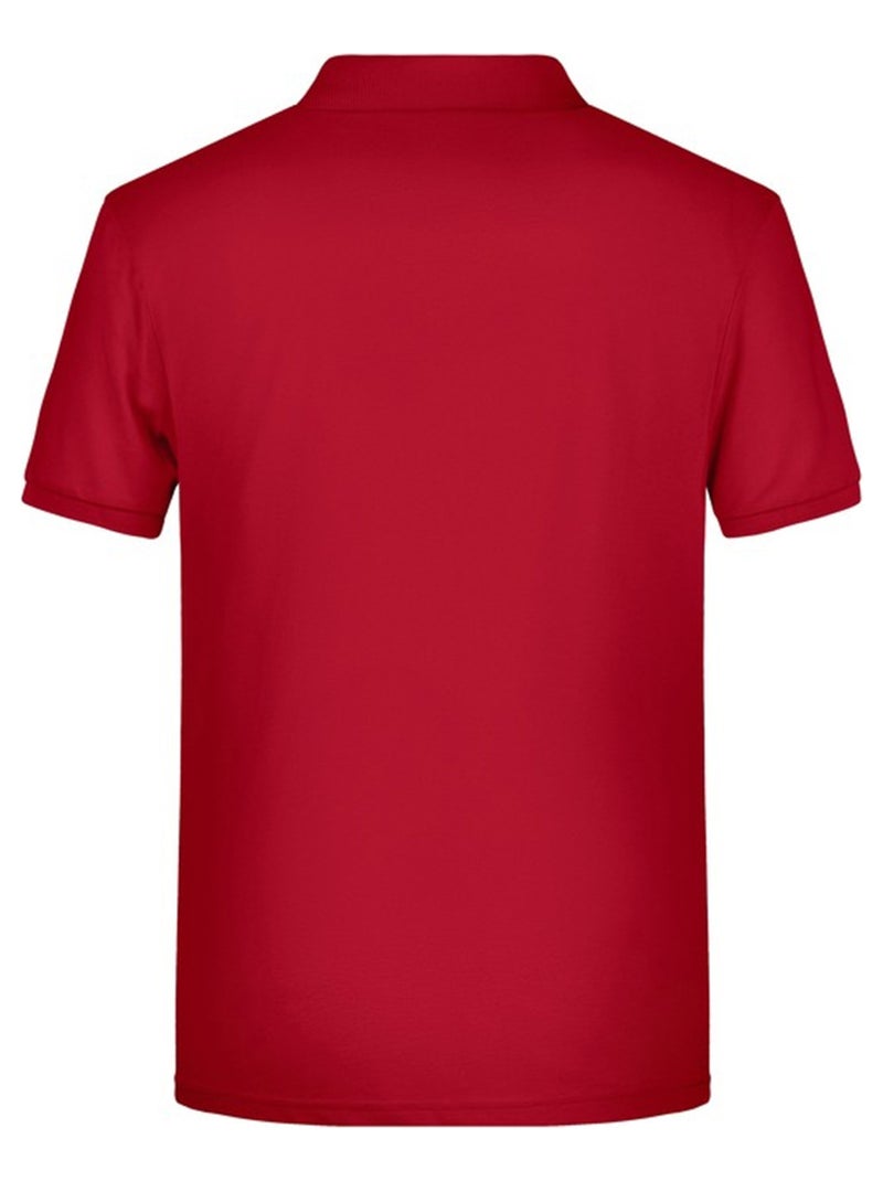 James and Nicholson - Polo BASIC Rouge - Kiabi