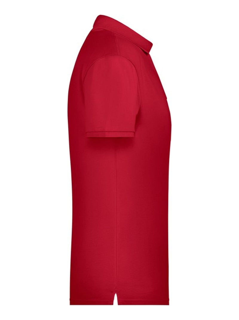 James and Nicholson - Polo BASIC Rouge - Kiabi