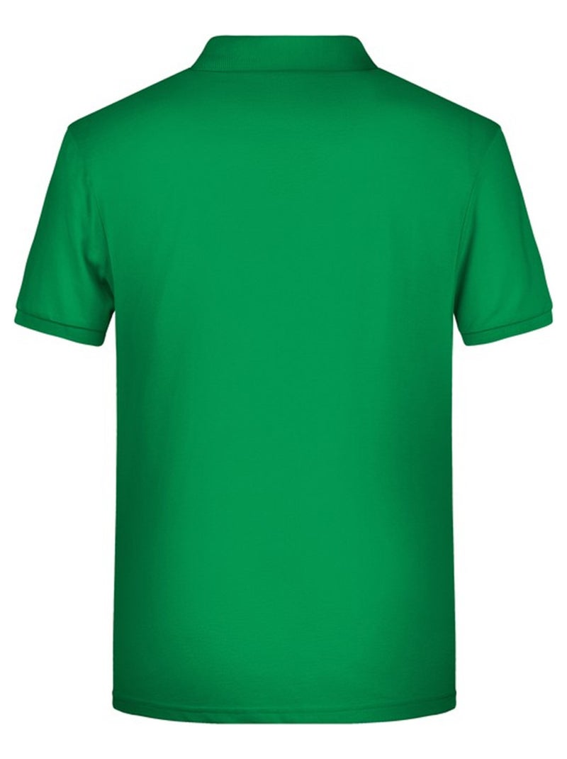 James and Nicholson - Polo BASIC Vert foncé - Kiabi