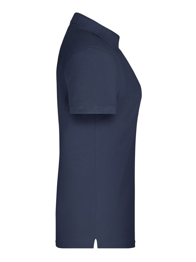 James and Nicholson - Polo BIO WORKWEAR Bleu marine - Kiabi