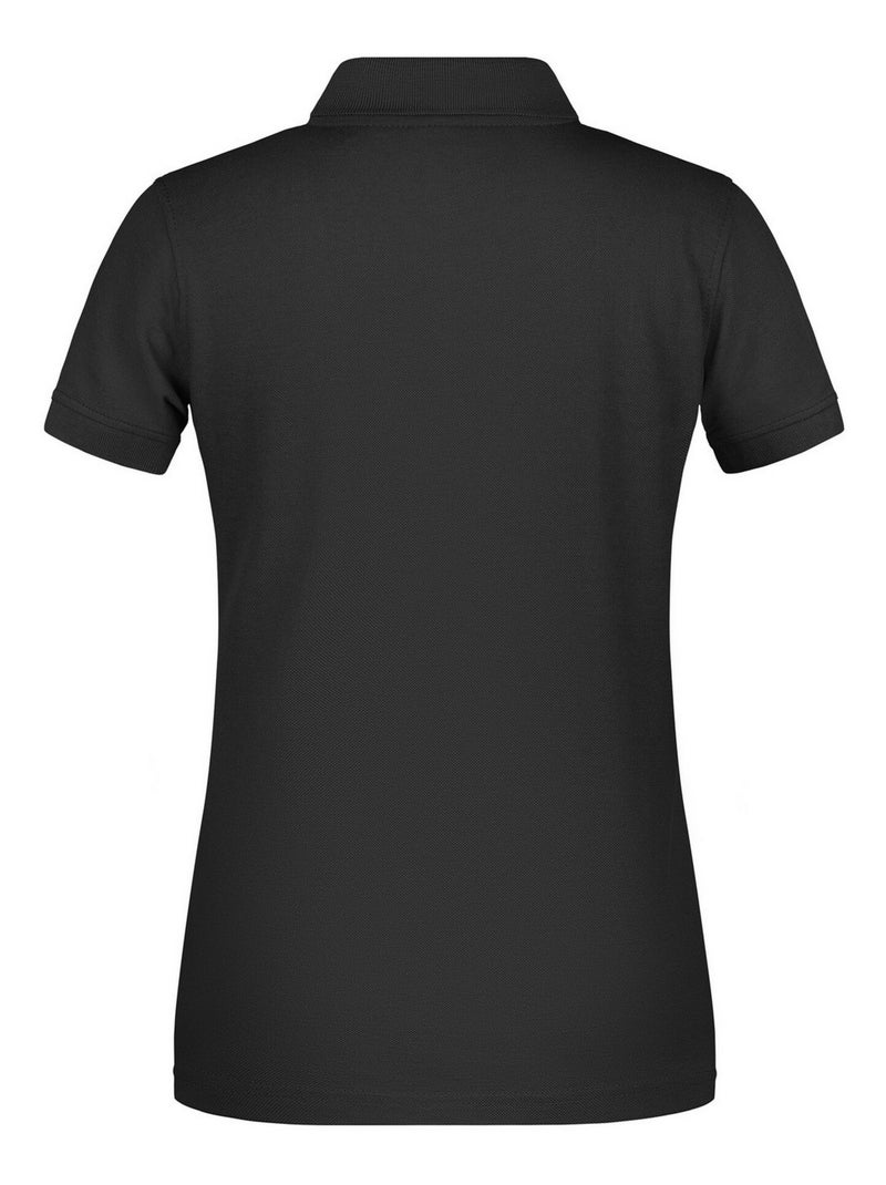 James and Nicholson - Polo BIO WORKWEAR Noir - Kiabi