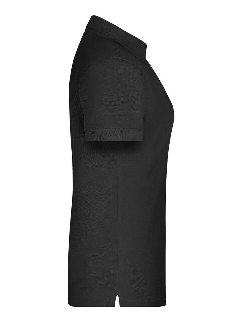 James and Nicholson - Polo BIO WORKWEAR Noir - Kiabi