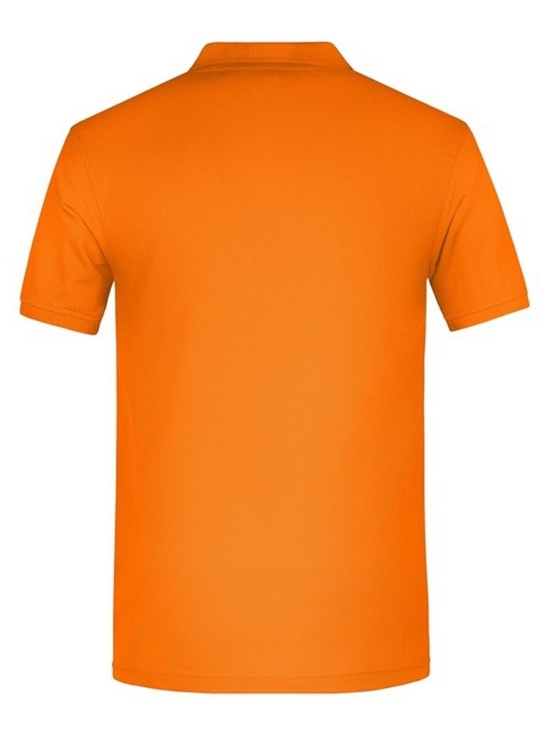 James and Nicholson - Polo BIO WORKWEAR Orange - Kiabi