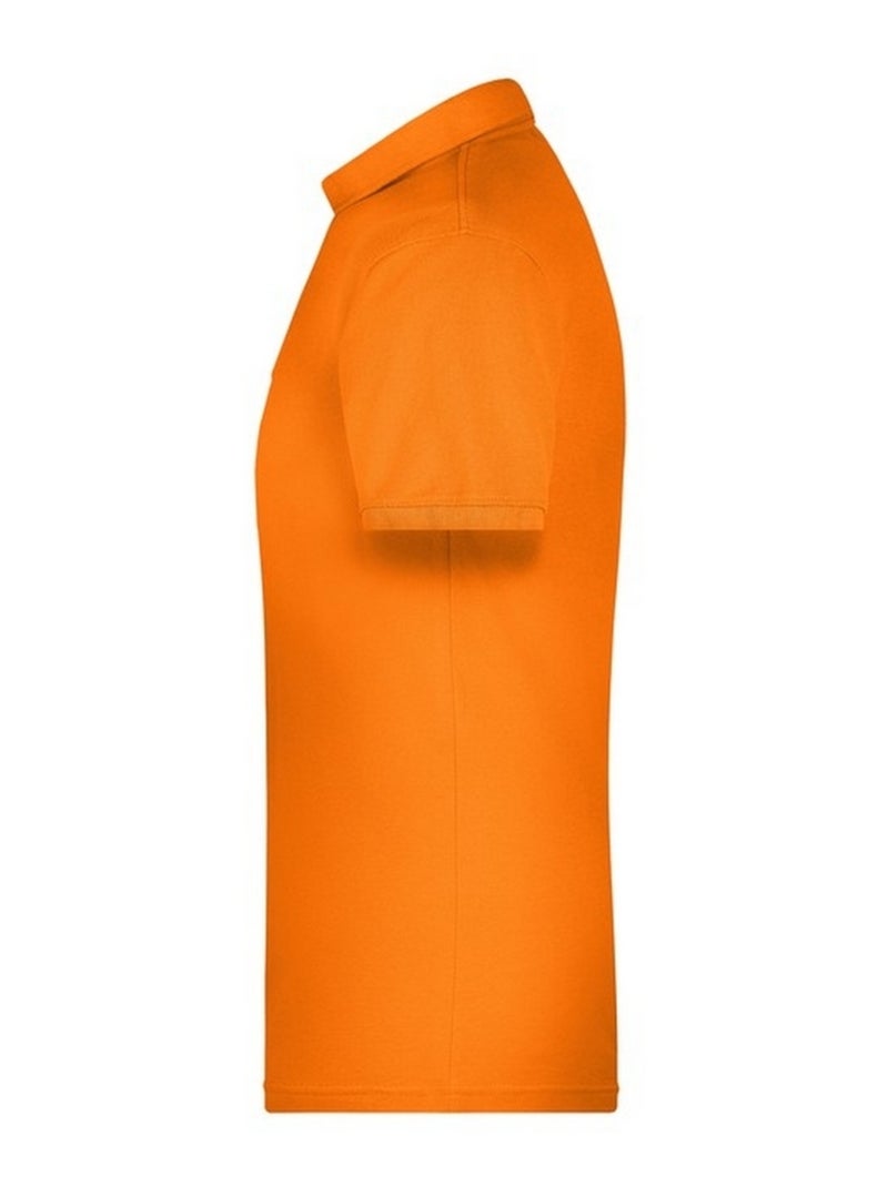 James and Nicholson - Polo BIO WORKWEAR Orange - Kiabi