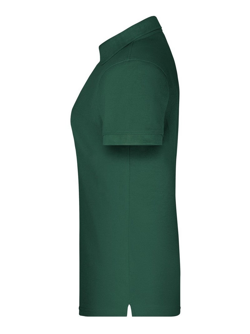 James and Nicholson - Polo BIO WORKWEAR Vert foncé - Kiabi
