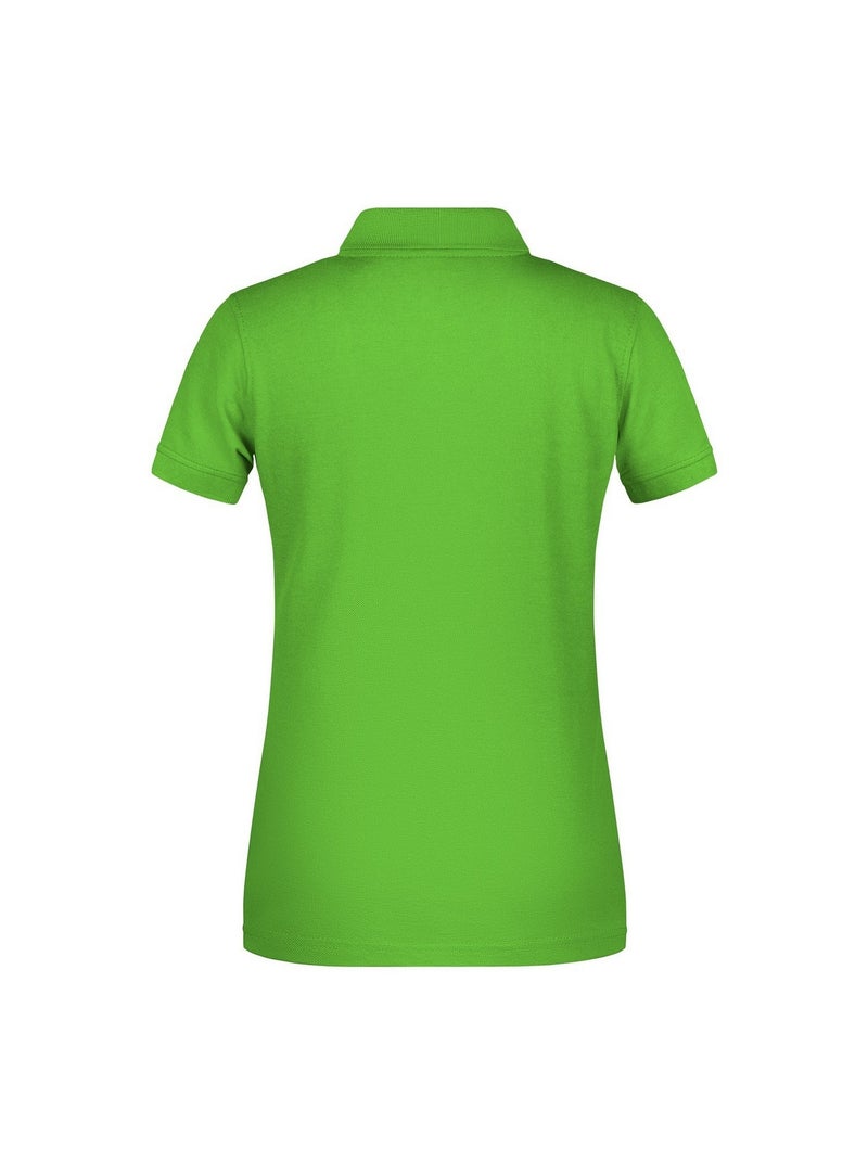 James and Nicholson - Polo BIO WORKWEAR Vert tilleul - Kiabi