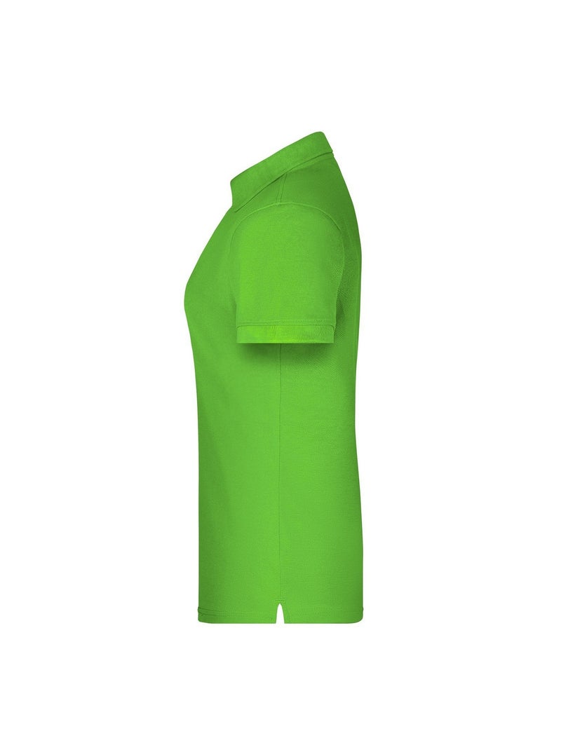 James and Nicholson - Polo BIO WORKWEAR Vert tilleul - Kiabi