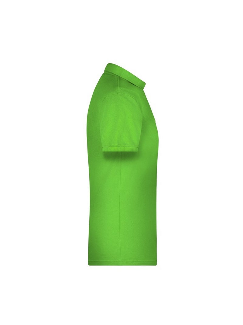 James and Nicholson - Polo BIO WORKWEAR Vert tilleul - Kiabi