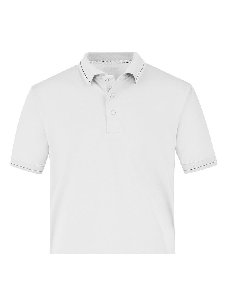 James and Nicholson - Polo Blanc Noir - Kiabi