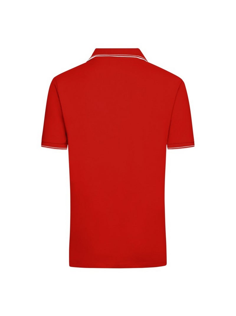 James and Nicholson - Polo Blanc Rouge Blanc - Kiabi