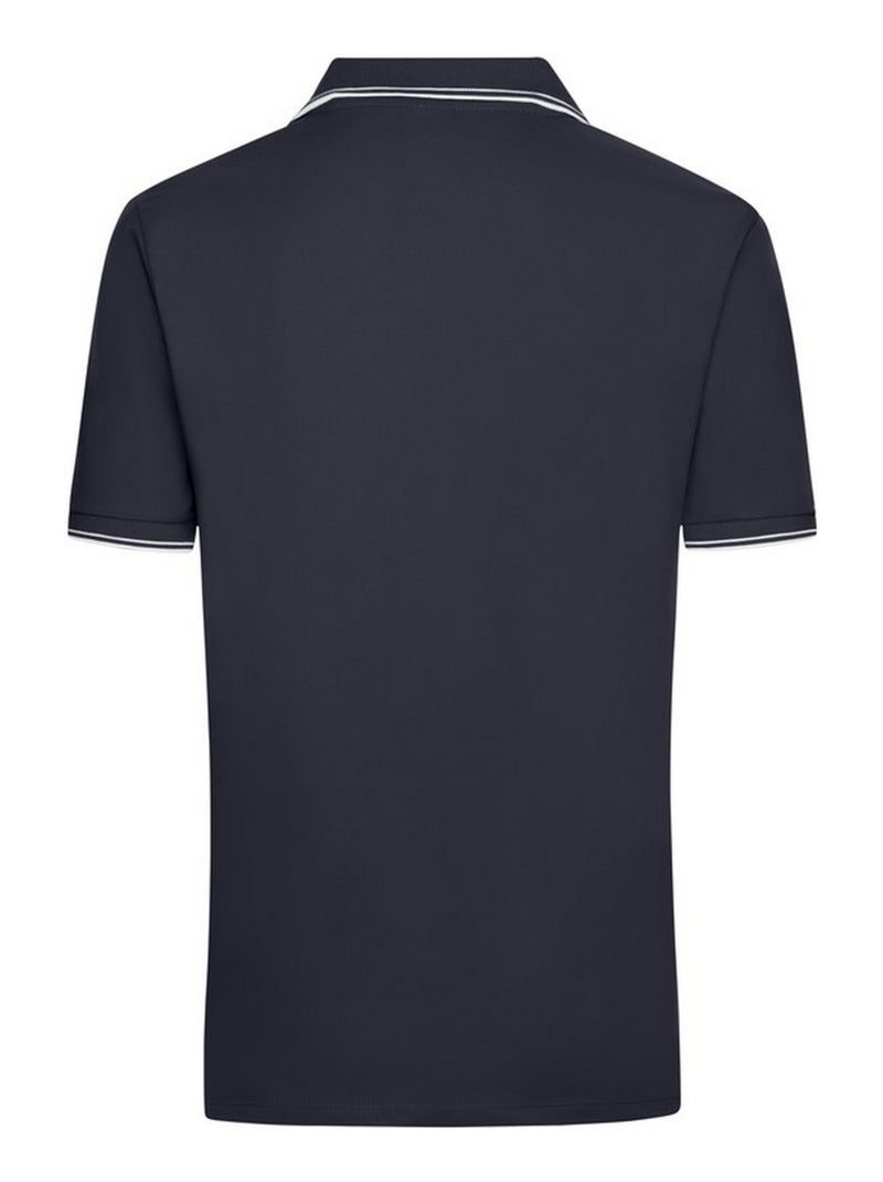 James and Nicholson - Polo Bleu Bleu marine Blanc - Kiabi