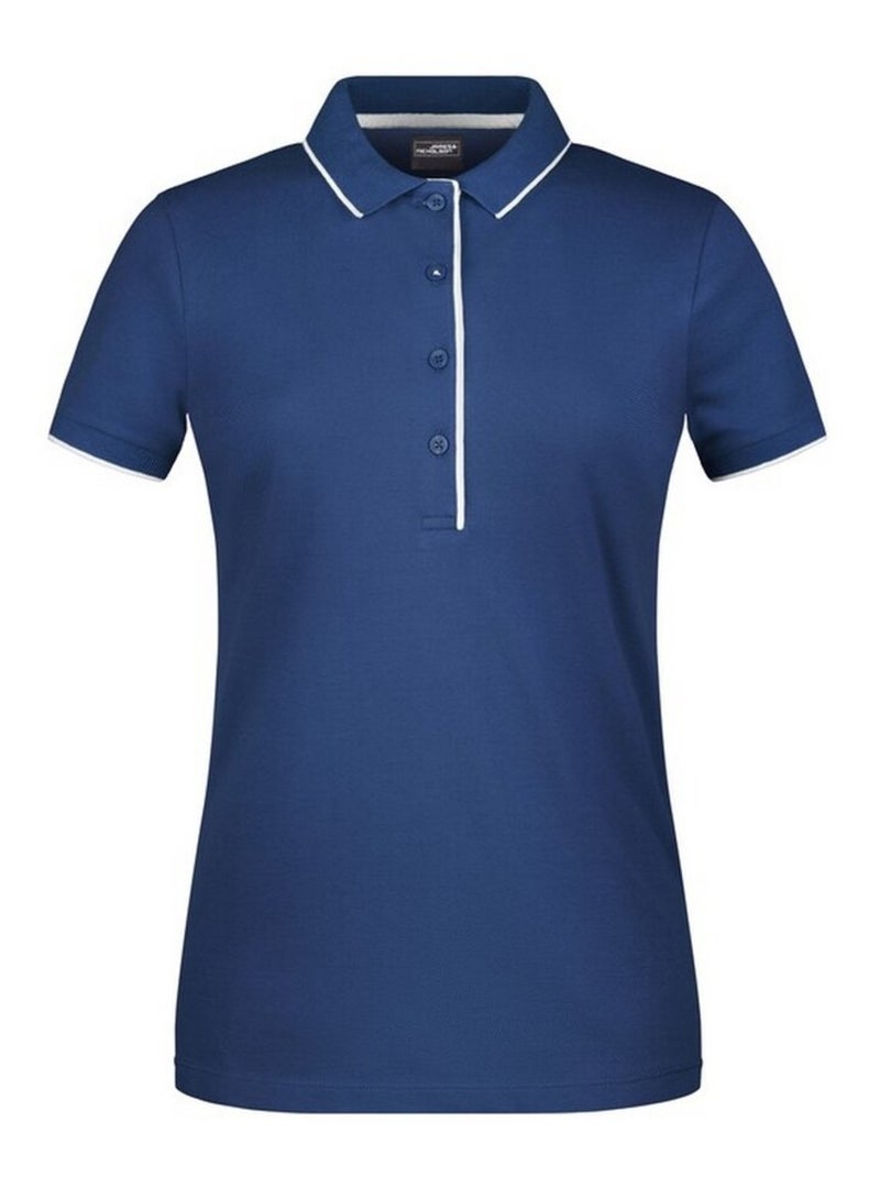 James and Nicholson - Polo Bleu Bleu marine Blanc - Kiabi