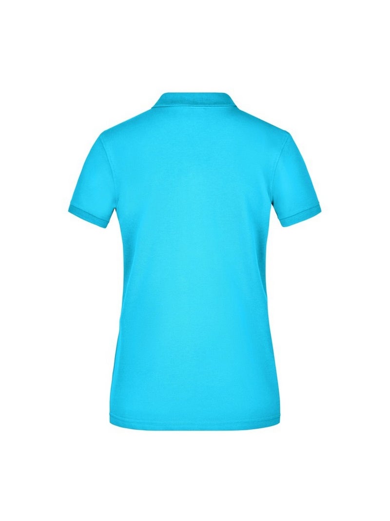James and Nicholson - Polo Bleu marine/Turquoise - Kiabi