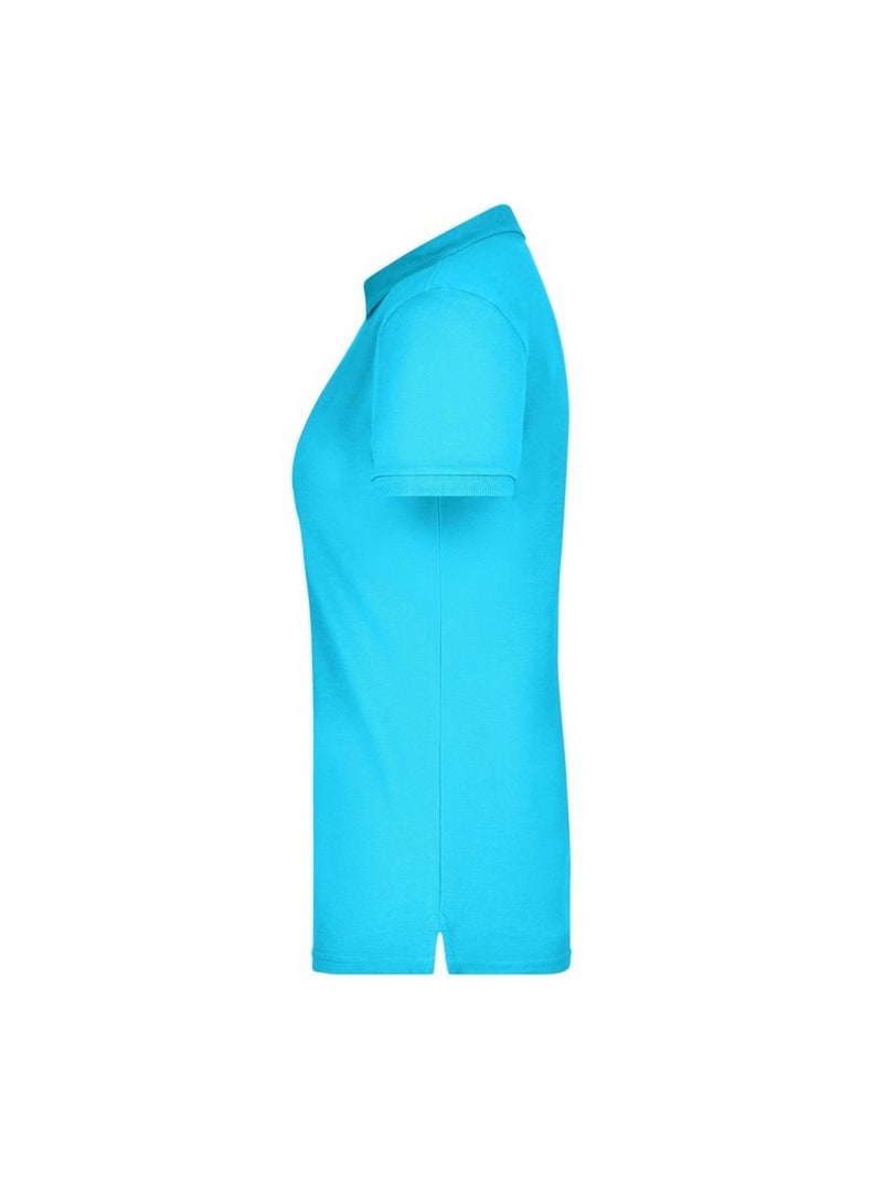 James and Nicholson - Polo Bleu marine/Turquoise - Kiabi