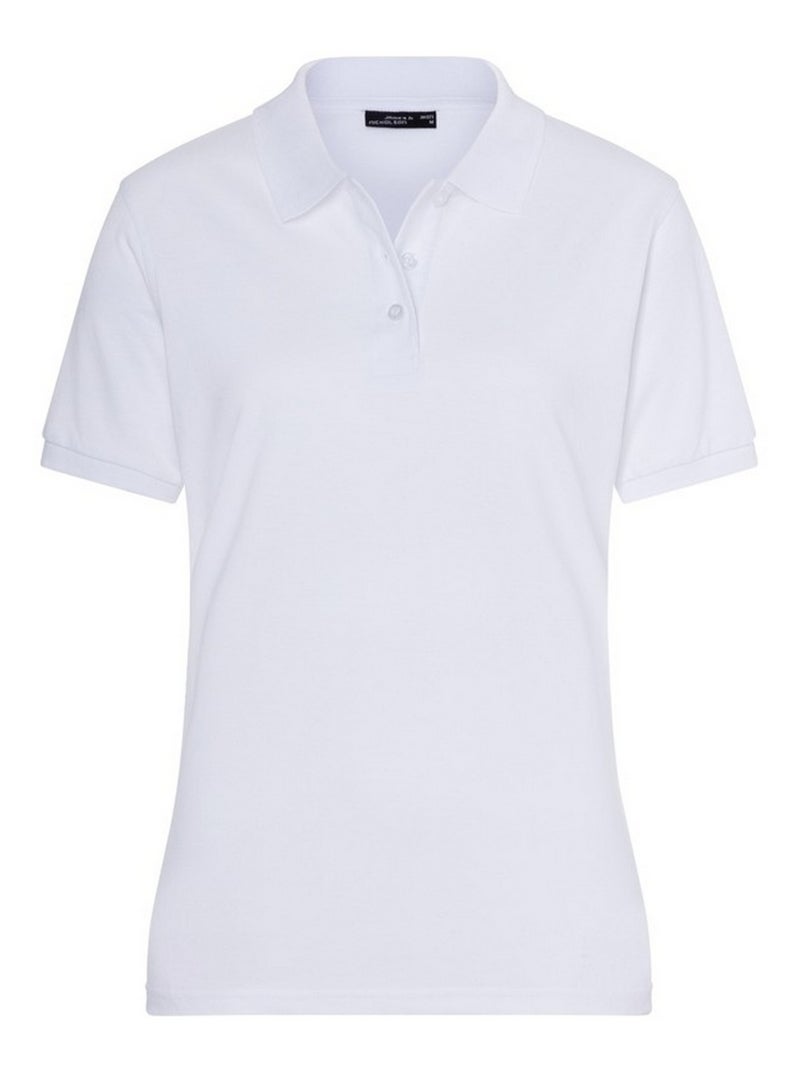 James and Nicholson - Polo CLASSIC Blanc - Kiabi