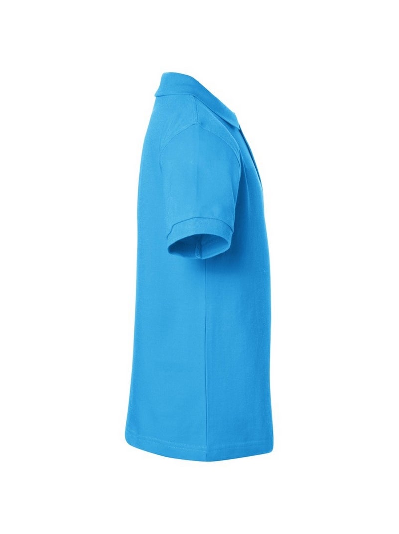 James and Nicholson - Polo CLASSIC Bleu aqua - Kiabi